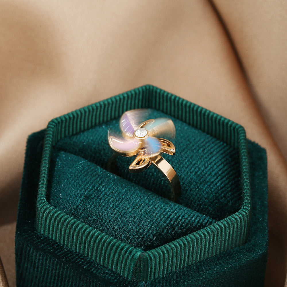 Wholesale of New Children's Metal Rotating Rings